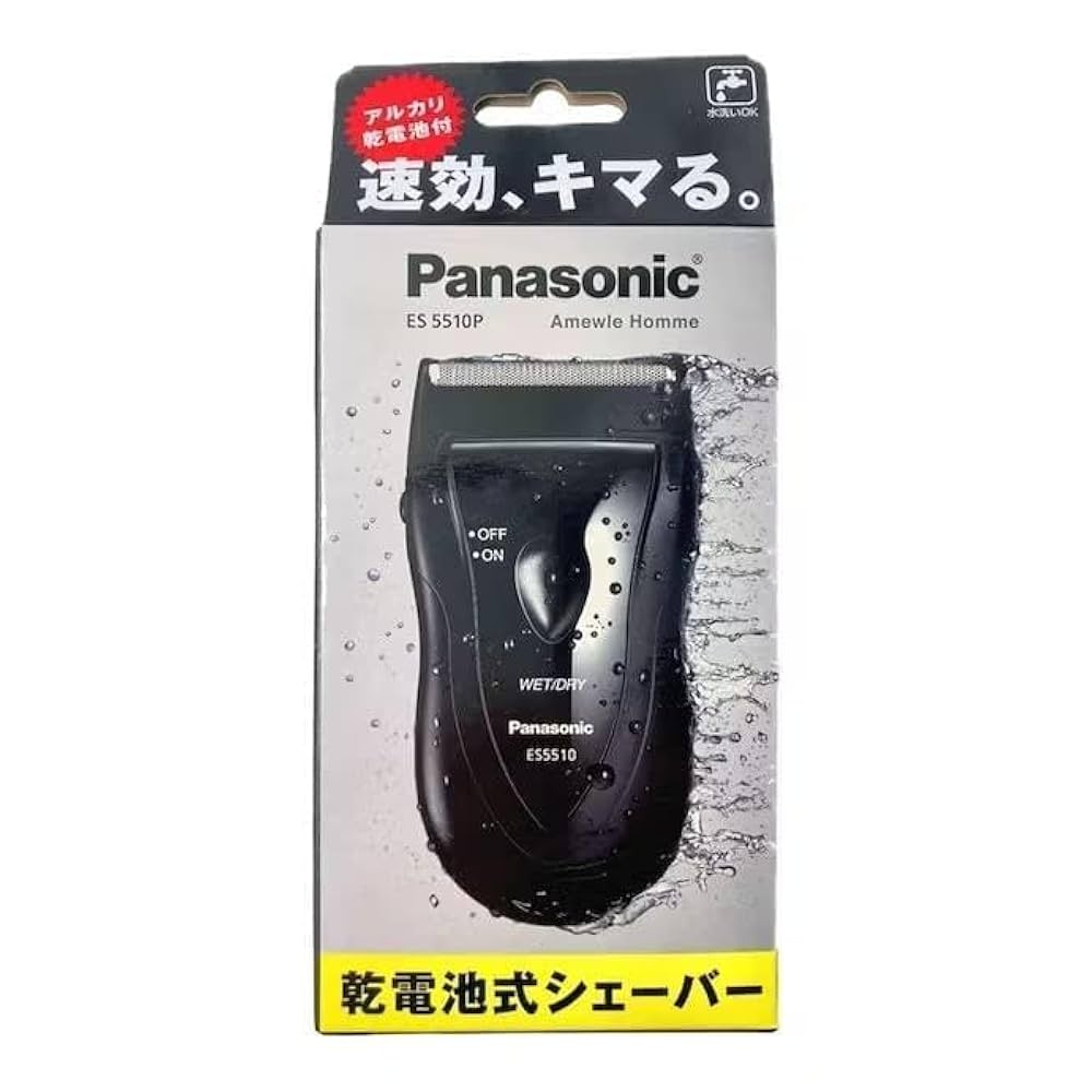 (未使用･未開封品)　National アミューレ オム メンズシェーバー 黒 ES5510P-K ar3p5n1 概要 アミューレオム メンズシェーバー ES5510P | アミューレ